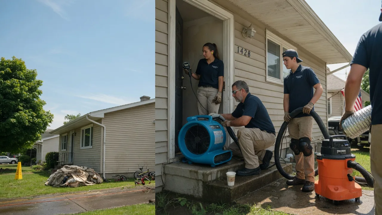 Water Damage Restoration in Wood, PA near me